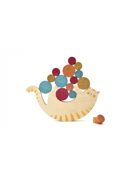 Meow! Balancing Game Londji | Juego de Equilibrio Infantil