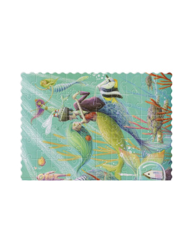 Puzle de Butxaca My Mermaid 100 Peces Londji