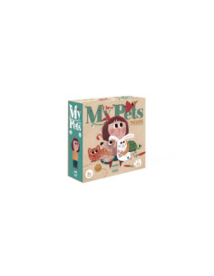 Puzzle I Love My Pets Londji | 7 puzzles reversibles