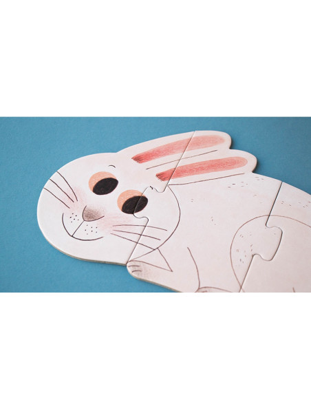 Puzzle I Love My Pets Londji | 7 puzzles reversibles