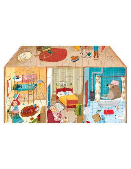 Puzzle Reversible Welcome to My Home 36 Piezas Londji