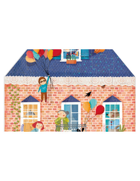 Puzle Reversible Welcome to My Home 36 Peces Londji