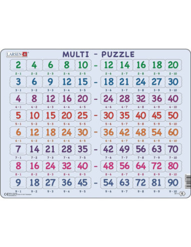 Puzzle de les taules de multiplicar