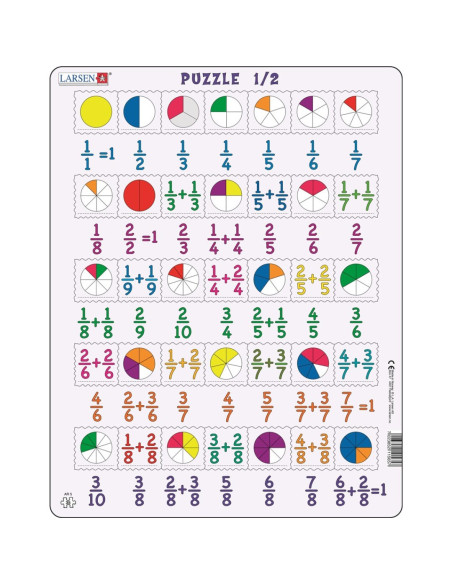 Fracciones Puzzle | Juego Educativo para Aprender Fracciones