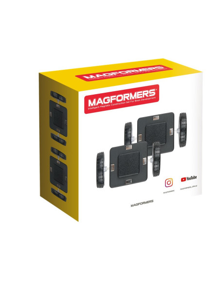 Rodes per a Construccions Magnètiques 2 Unitats | Compatible Magformers