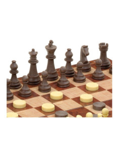 Escacs i Dames Magnètic Deluxe Gran 32x32 cm | Joc Clàssic 2