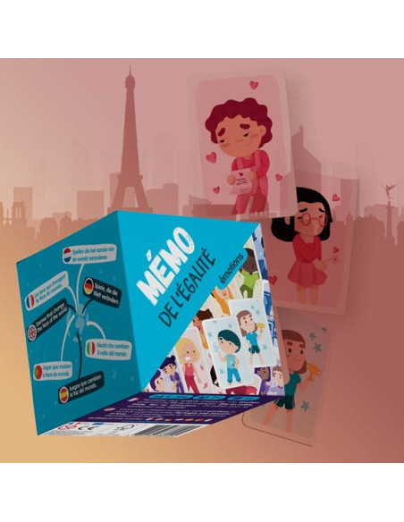 Memo de las Emociones por la Igualdad | Juego de memoria educativo