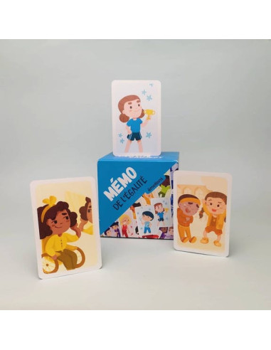 Memo de las Emociones por la Igualdad | Juego de memoria educativo
