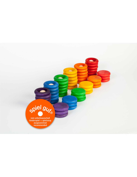 Nins, Anelles i Monedes Grapat | Joc lliure i matemàtiques manipulatives