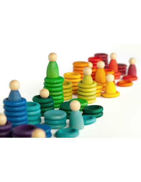 Nins Carla Grapat | Juego abierto con nins, anillas y monedas