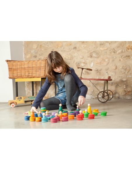 Nins Carla Grapat | Juego abierto con nins, anillas y monedas