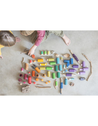 Lola Grapat | Construcciones, mandalas y juego libre