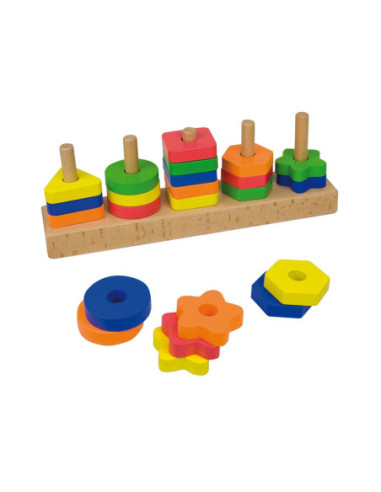 Formas Geométricas con Plantillas | Juego Educativo de Lógica