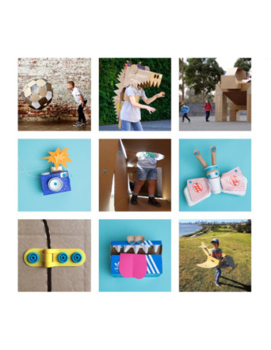 Makedo kit principiant 32 pcs