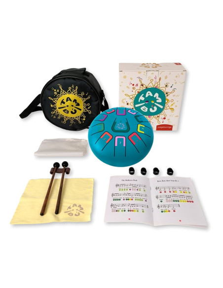 Tambú Verd Turquesa | Instrument de Percussió Melòdic