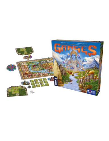 Ganges | Juego de Mesa de Estrategia y Gestión de Dados