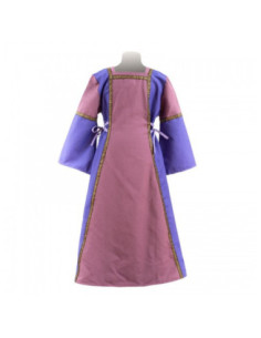 Vestit dama històric color lila 2