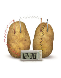 Rellotge de patata | Kit STEM d'electricitat i ciència | A Joc Lent 2