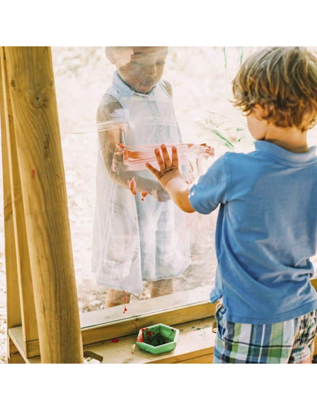 Pissarra de fusta exterior de Plum Discovery Crea i Pinta