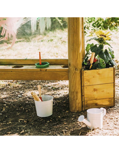 Pissarra de fusta exterior de Plum Discovery Crea i Pinta