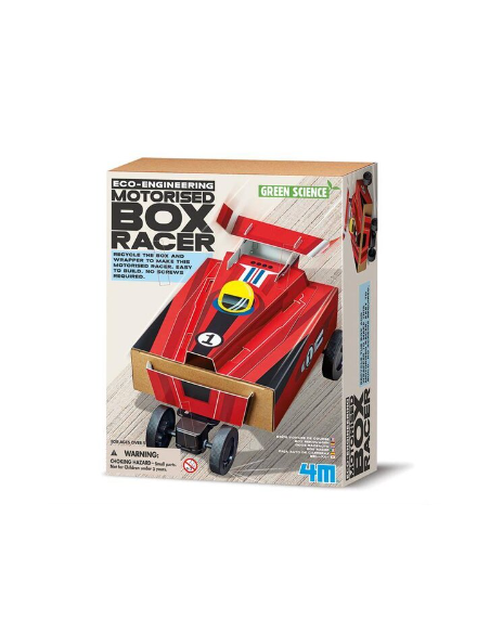 Cotxe de Carreres Ecològic Green Science 4M | Kit STEM