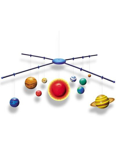 Maqueta 3D del Sistema Solar 4M | Kit STEM de Astronomía
