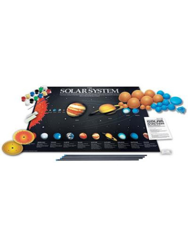 Maqueta 3D del Sistema Solar 4M | Kit STEM de Astronomía