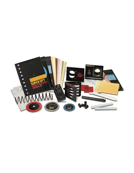 Ciencia del espionaje KidzLabs 4M | Kit STEM de espías y códigos secretos