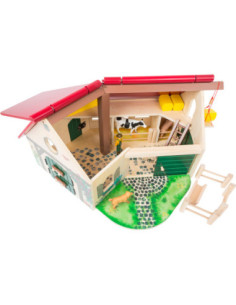 Granja de madera Woodfriends Small Foot | Juego simbólico con animales 2