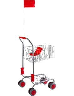 Carrito de la compra Small Foot | Juego simbólico de supermercado