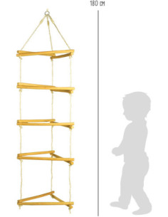 Corda per a escalar Small Foot | Joc de motricitat per a exterior 2