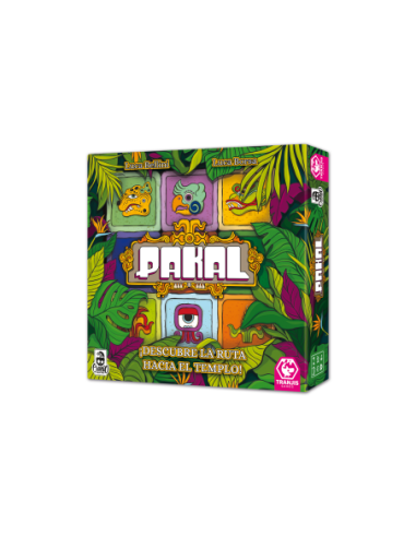 Pakal | Juego de mesa de rapidez y agilidad visual