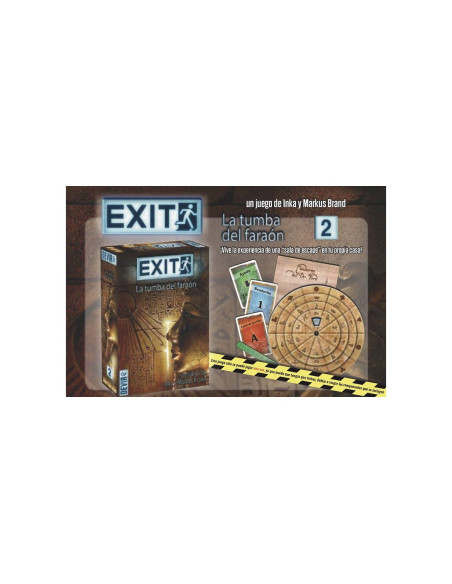 EXIT: La Tumba del Faraón Devir | Escape room de taula cooperatiu
