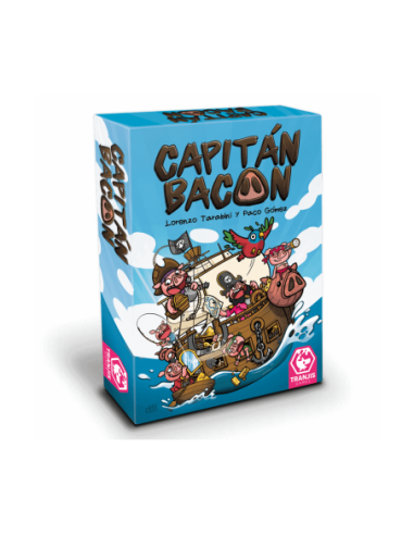 Capitán Bacon Tranjis Games | Juego de cartas familiar
