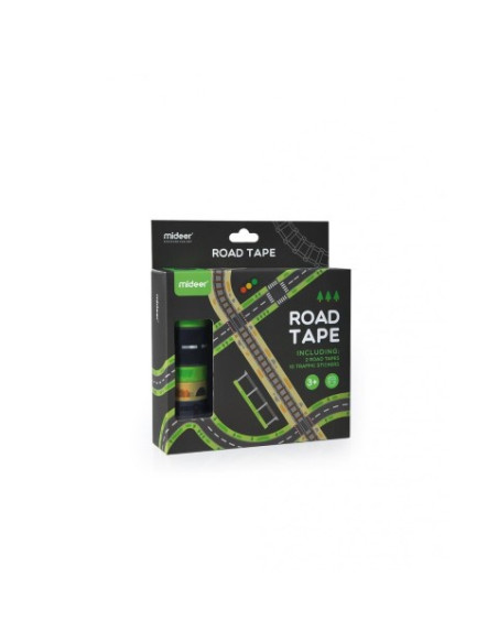 Cinta adhesiva per fer carreteres i vies de tren