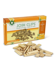Join Clips 200 bloques de construcción | Ampliación de madera