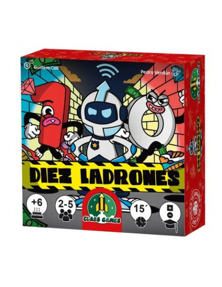 Diez Ladrones | Joc de cartes de càlcul mental
