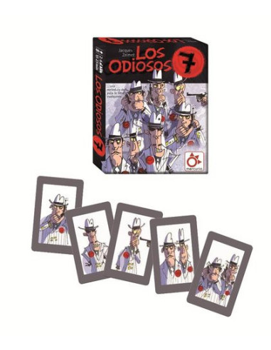 Joc de cartes: Los odiosos 7