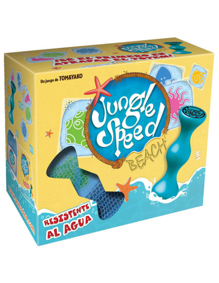 Jungle Speed Beach | Juego de cartas resistente al agua