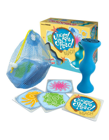 Jungle Speed Beach | Juego de cartas resistente al agua