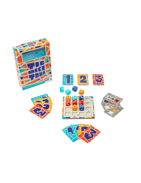 Tic Dice Town | Juego matemático de dados y estrategia