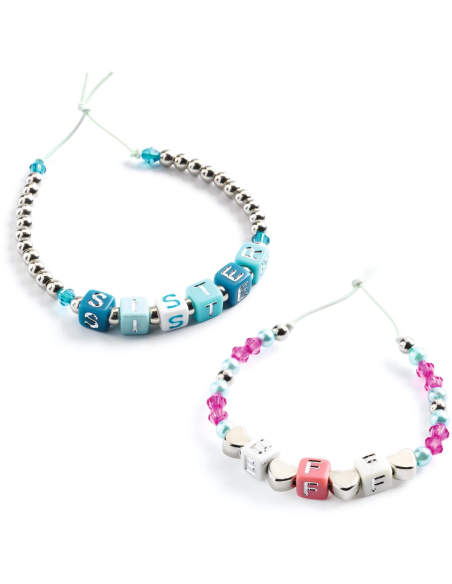 Perles alfabet platejades de DJECO