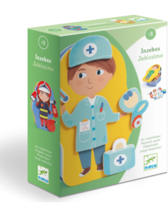 Inzebox Jobissimo magnético Djeco | Juego magnético de profesiones