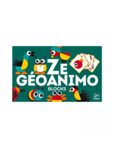 Ze Geoanimo | Juego de construcción de madera