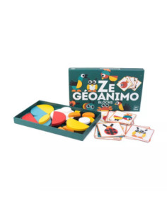 Ze Geoanimo | Juego de construcción de madera 2