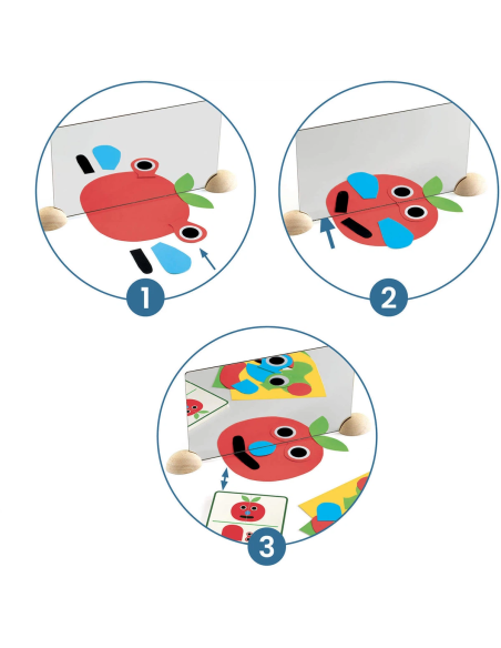 Ze Mirror Faces | Joc de simetries amb mirall