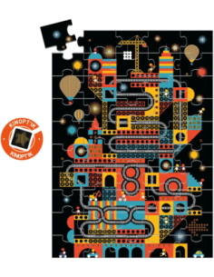 Wizzy Puzzle La ciutat animada de DJECO 2