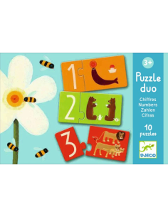 Puzle duo números de DJECO