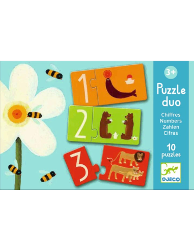 Puzle duo números de DJECO