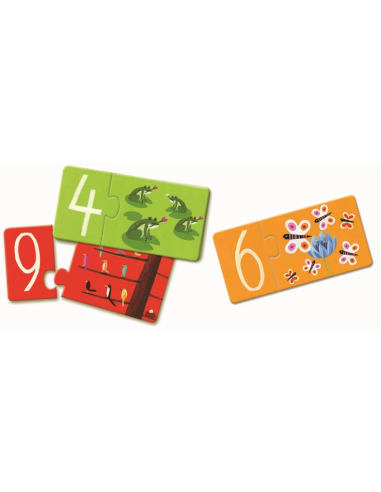 Puzle duo números de DJECO